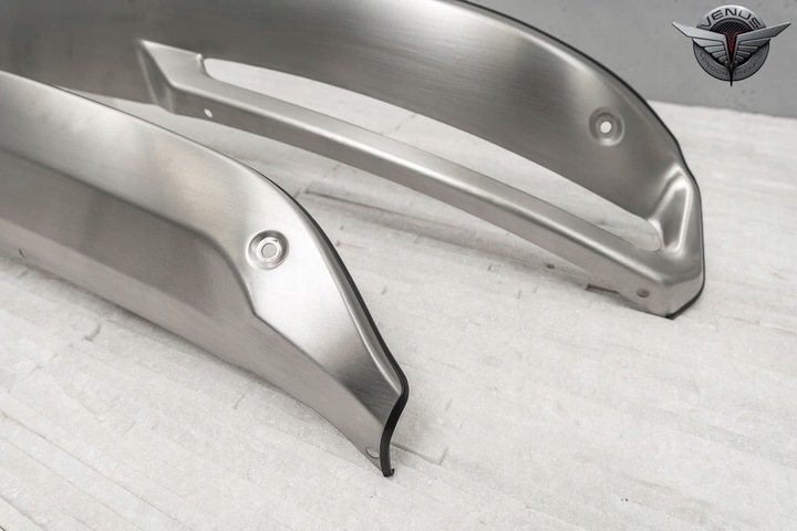 фото №12, Lexus nx 300h 2014-2018 накладка бамперів сталь