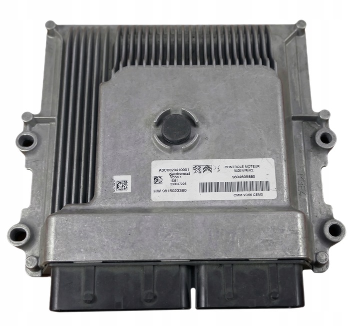 фото №1, Блок управления peugeot citroen 1.2thp 9834609880 программирование