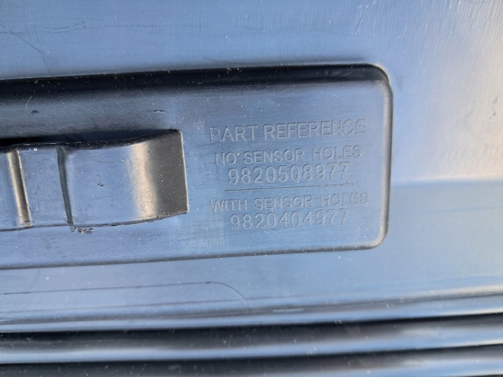 фото №8, Ds7 crossback бампер задний зад pdc новый оригинальный 1631059480 9820508777