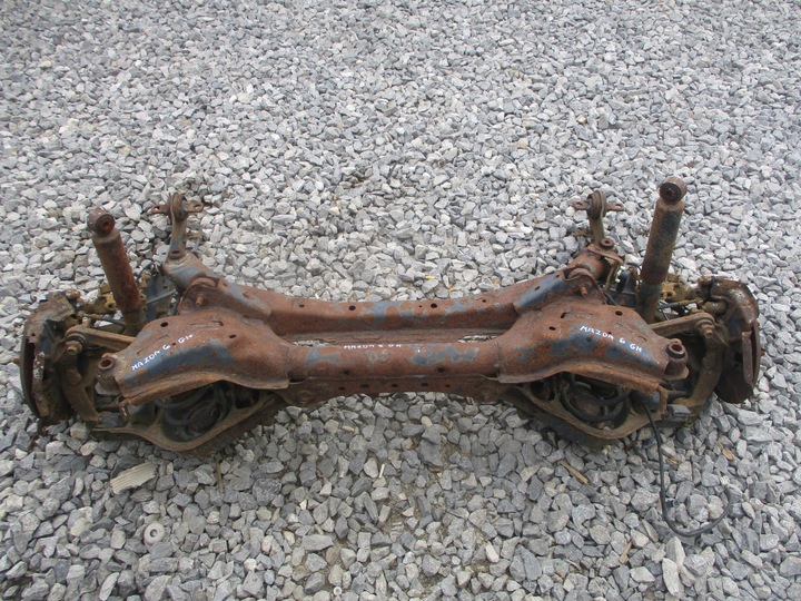 фото №1, Балка підвішування зад вісь візок mazda 6 ii gh
