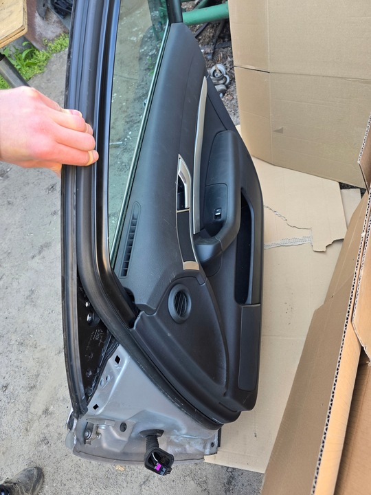 фото №6, Двері перед передні праві пасажира audi a6 c6 універсал колір код- ly7w