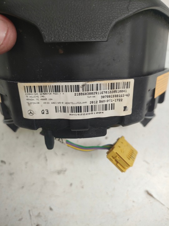 фото №7, Руль w212 cls w218 a2184600618 +подушка руль 307801598162-ad