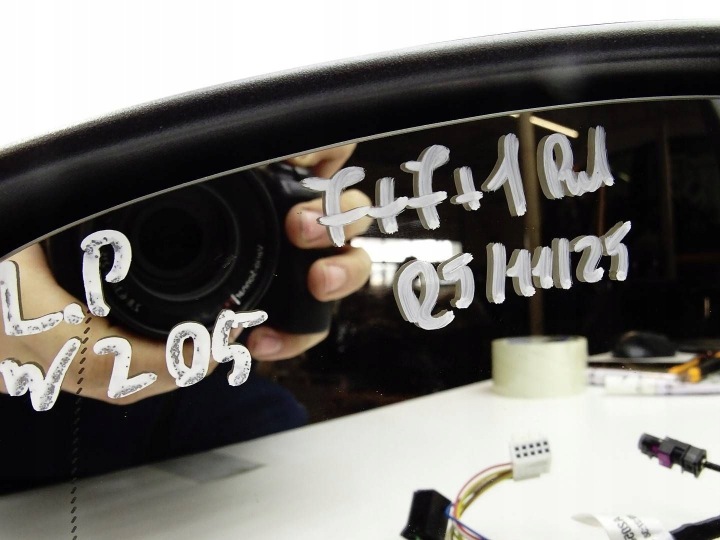фото №8, Зеркало дверь внешние левое mercedes c w205 7+7+1 15 pin