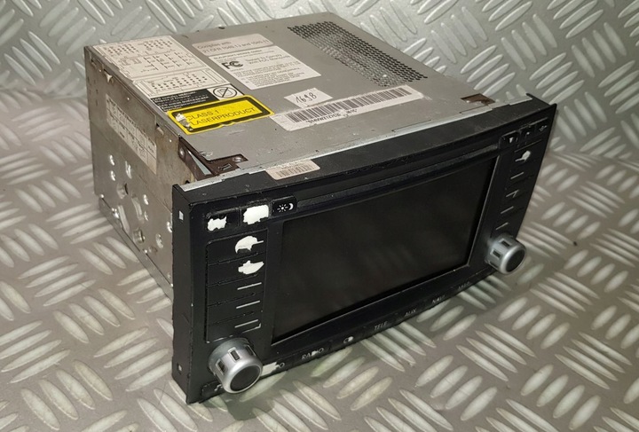 фото №15, Vw touareg 7l радіо навігація навігація cd монітор навігація з код 7l6035191b