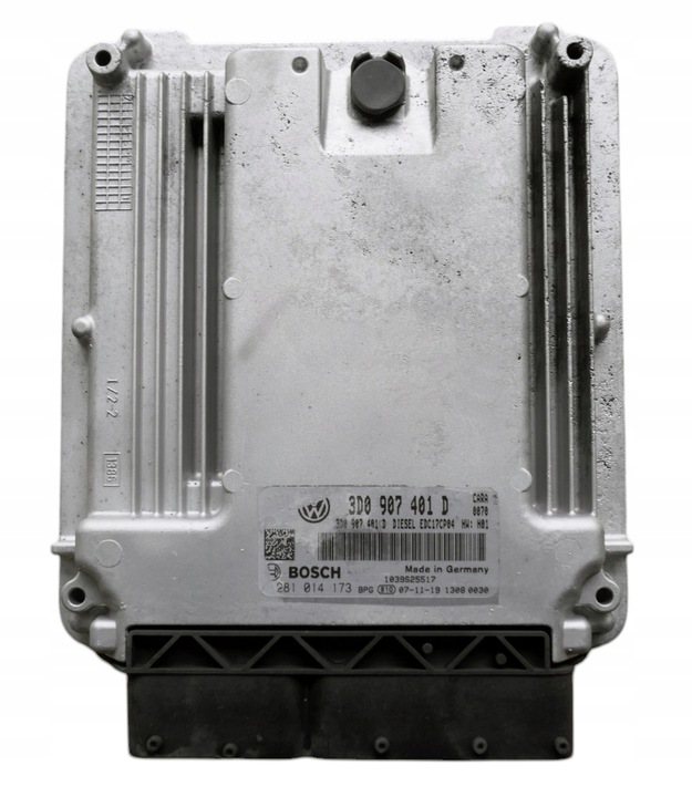 фото №1, Блок управления двигателя vw phaeton 3d0907401d 0281014173 программирование