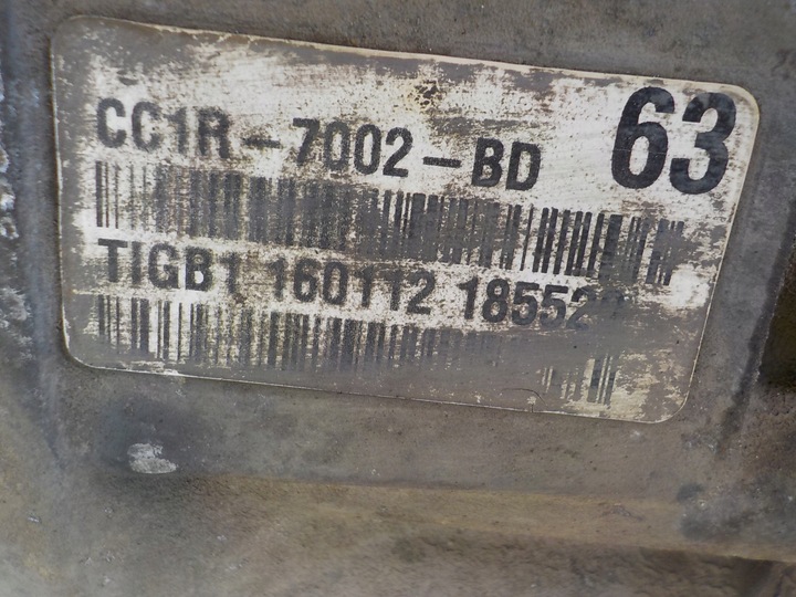 фото №12, Ford transit mk7 mk8 custom 13r 2.2 tdci коробка передач 6 коробки передач cc1r-7002-bd