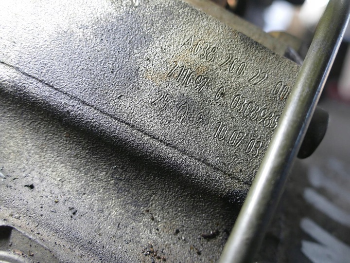 фото №14, Mercedes vito w638 2.2 cdi коробка передач коробки передач механическая коробка передач a6382002200