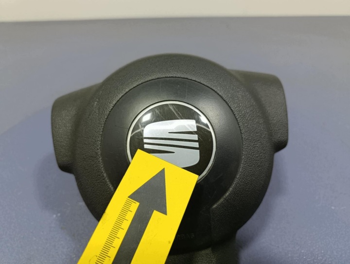 фото №12, Seat altea i 04-09 руль кожаный мультифункция подушка 5p0419091c