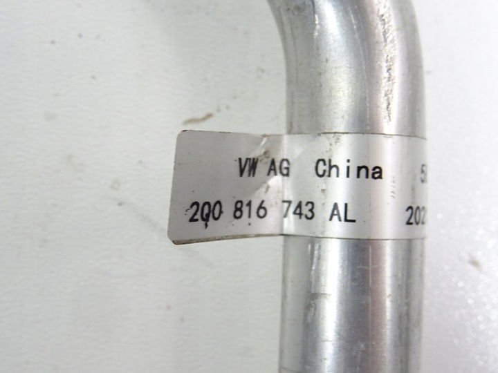 фото №8, Vw polo 2g рестайлінг 1.0 tsi шланг кондиціонера 2q0816743al