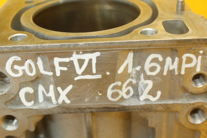 фото №16, Блок  двигуна vw golf vi skoda seat 1.6 mpi cmx ccs 06b103019ak