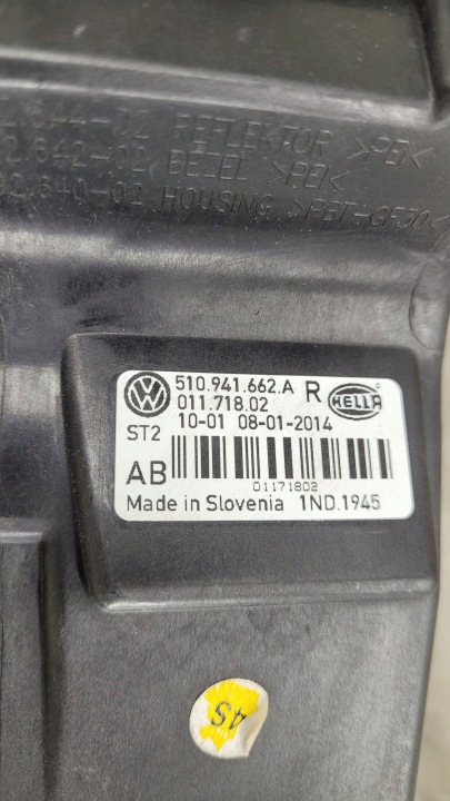фото №8, Volkswagen golf sportsvan галоген передній праве перед 51094662a