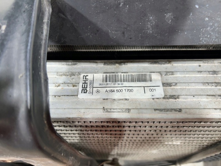 фото №11, 2011 mercedes-benz ml w164 комплект радіатор a1645000593