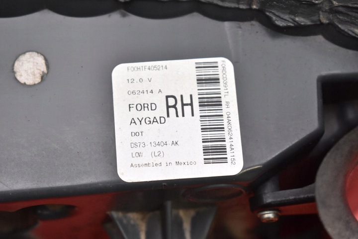 фото №10, Лампа правая зад задняя ds73-13404-ak ford mondeo mk5 fusion sedan 14-20