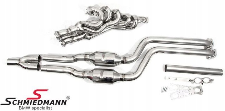 фото №8, Колектор schmiedmann bmw e46 320i 323i 325i 328i 330i m52 m54 +каталізатори