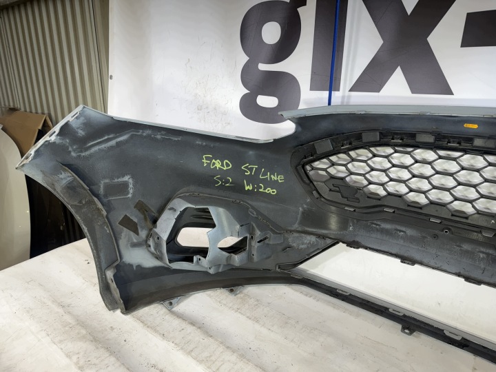 фото №10, Ford fiesta mk8 st line бампер перед передний 18-21 h1bb-17k819-a1
