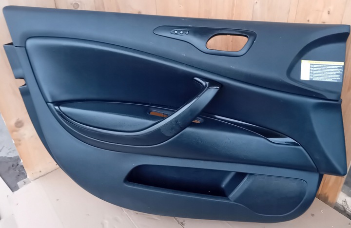 фото №7, Боковина обивка дверь левый перед чёрный материал citroen c5 iii x7 eu