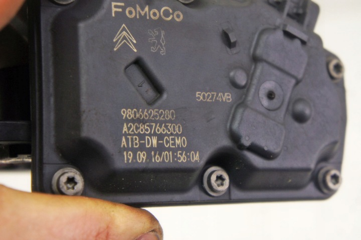 фото №5, Uv273 ford edge mk2 2.0d дроссельная заслонка 9806625280