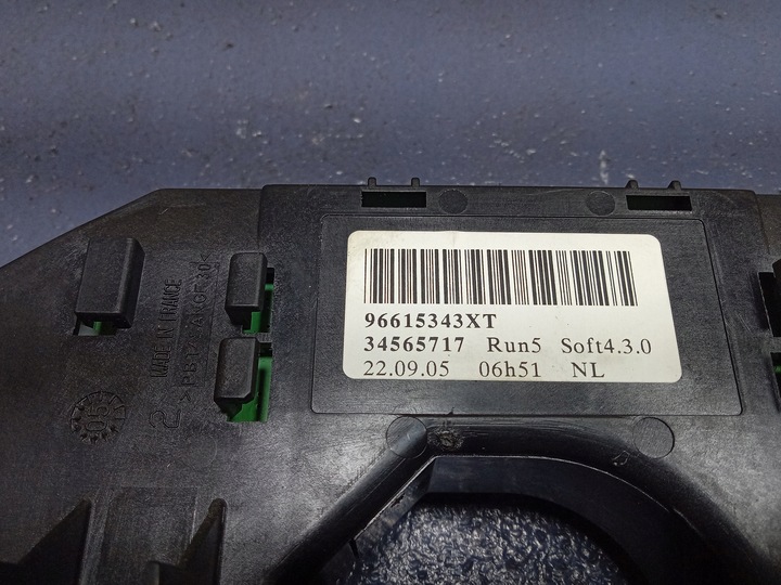 фото №6, Citroen c4 i перемикач комбінований підкермові важелі 96615343xt