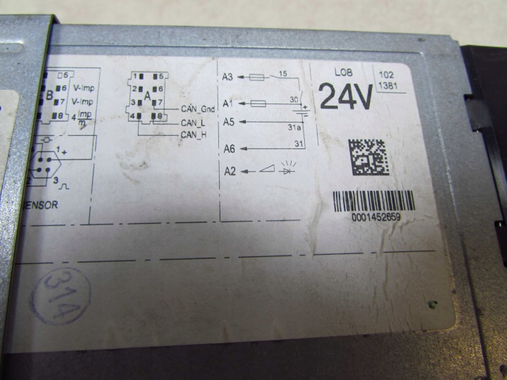фото №7, Daf isuzu mitsubishi тахограф цифровой 24v simens 345-251-200 1324.90010005