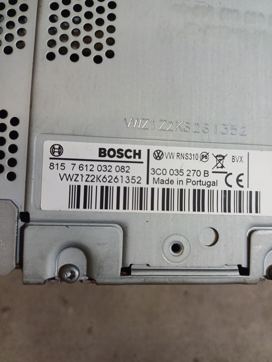фото №5, Радіо cd навігація vw golf ,tiguan, passat b6 nr. 3c0035270b