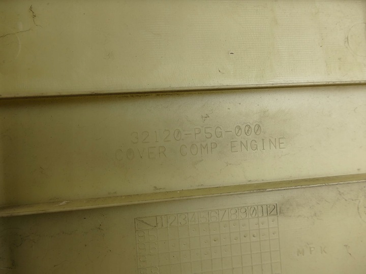 фото №11, Acura tl 3.2 v6 захист двигуна верхня кришка 32120-p5g-000