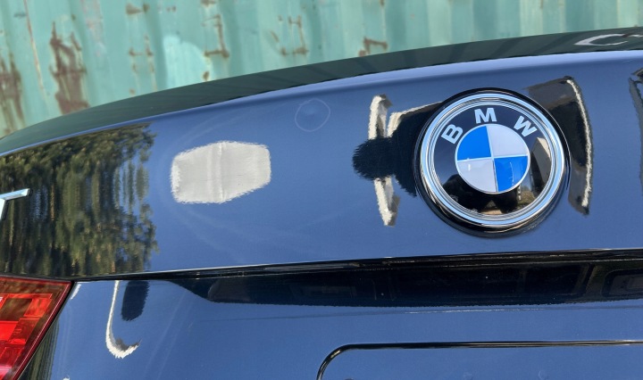 фото №12, Крышка задняя багажника з стекло bmw 3 gt f34 чёрный 475 чёрный shapphire