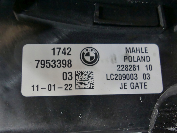 фото №13, Bmw g15 g16 850ix підсилювач лобове pas перед радіатор 8043655 9425865