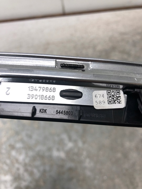 фото №11, Планка dekor консоли opel insignia b универсал 13479868