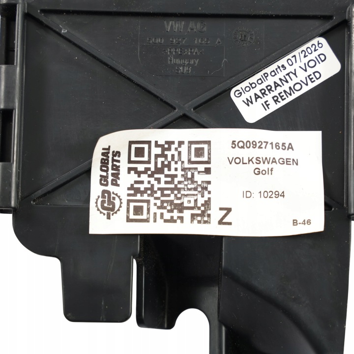 фото №13, Volkswagen golf r mk7 крышка коробка предохранителей 5q0927165a