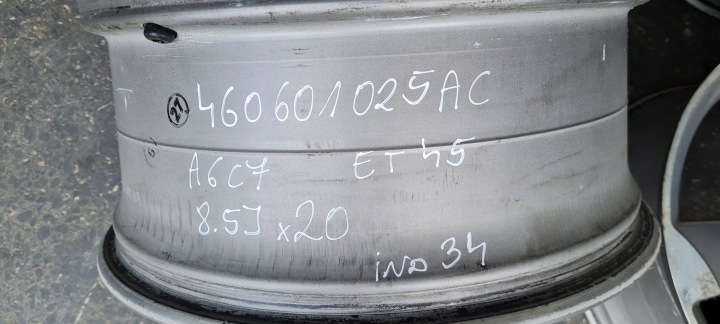фото №14, Audi a6 c7 4g диски  алюминиевые диски rotory rotor 5x112 8.5 et45 r20 4g0601025ac