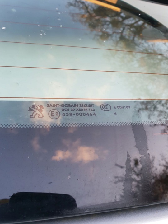 фото №7, Peugeot 308 ii t9 14-17 крышка зад задняя