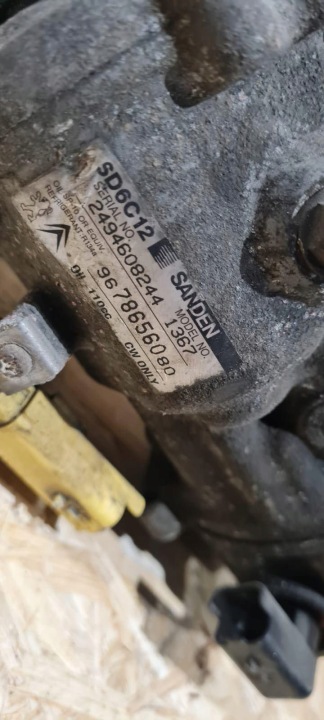 фото №4, Citroen peugeot компрессор кондиционера 9678656080