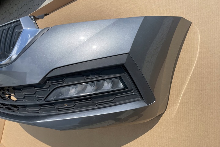 фото №6, Бампер skoda octavia iv w цвет lf7c pdcx4 комплектный do установка