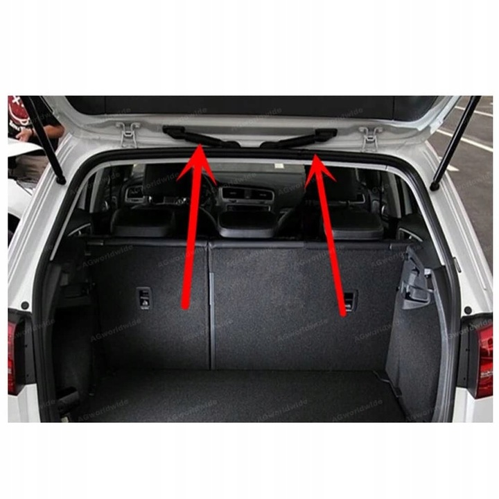 фото №11, Захист джгути кришки зад vw seat skoda 5g6971829b