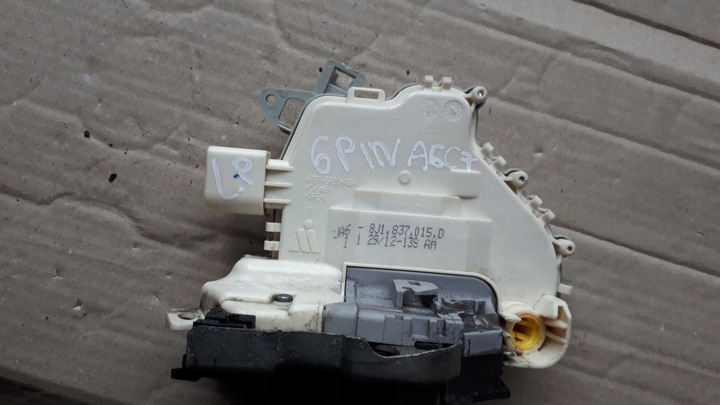 фото №1, A6 c7 4g замок дверь левый перед 6pin a5 q5 a6