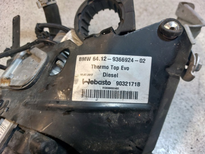 фото №4, Bmw x3 g01 x4 g02 вебасто обігрів стояночний дизель 9366924