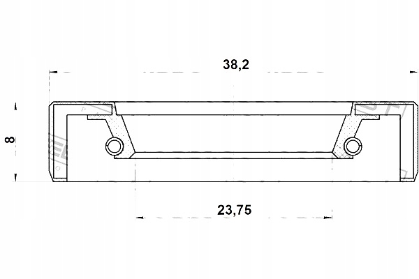 фото №2, Febest 95fby-26380808x кільце ущільнювальний, wał привідний