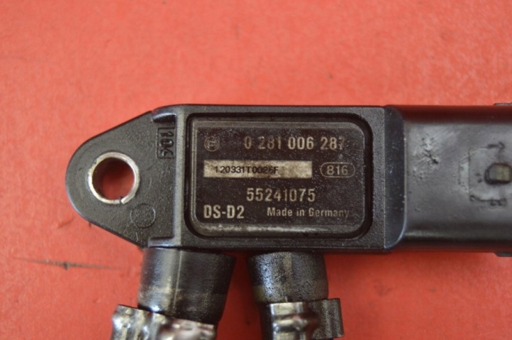 фото №8, Датчик різниці тиск dpf 55241075 citroen nemo 1 i 1.3 hdi 75 km 08-15