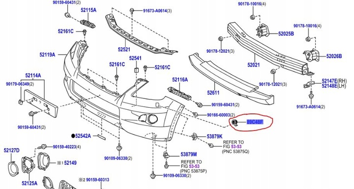 фото №8, Держатель датчик парковка toyota corolla verso camry lexus 89348-33060-c0
