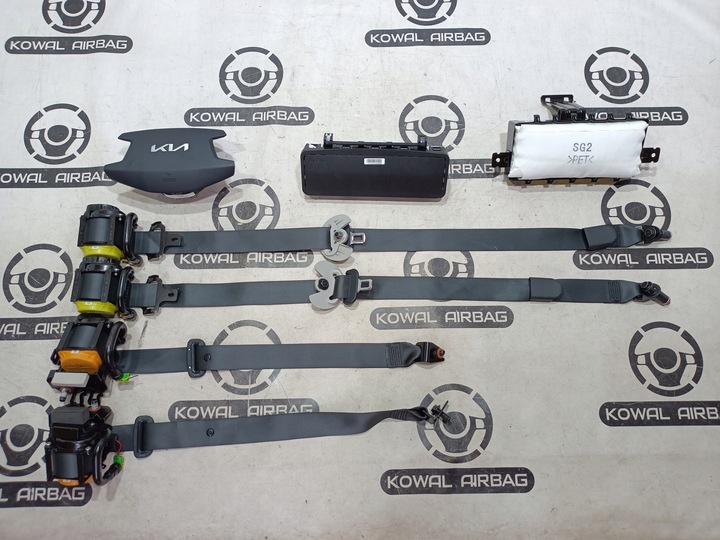 фото №7, Kia niro 2 ii панель консоль подушка безпеки подушки ремені оригінал