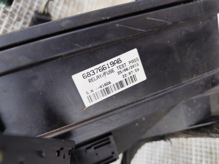 фото №7, Jeep compass ii 16-21 1.4 mta жгут модуль акумулятора двигателя 68376619ab