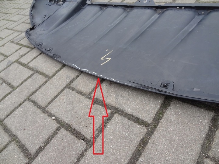 фото №16, Спойлер спойлер dół бампера перед 7p5807061 porsche cayenne