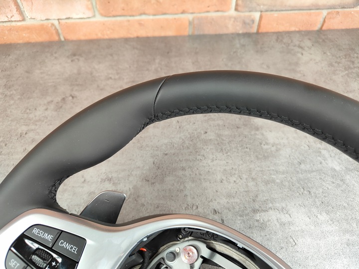 фото №13, Bmw x3 g01 x4 g02 g08 m набір кермо нова чорна шкіра пелюстки 8094542