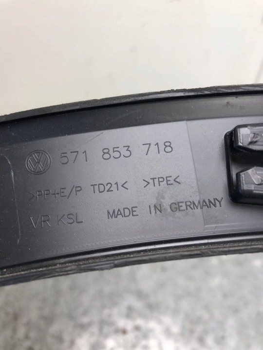 фото №10, Молдинг крыльев правое перед pdc vw tiguan iii 571853718