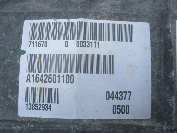 фото №8, Коробка передач mercedes w207 2.2 cdi 1642601100 a1642601100