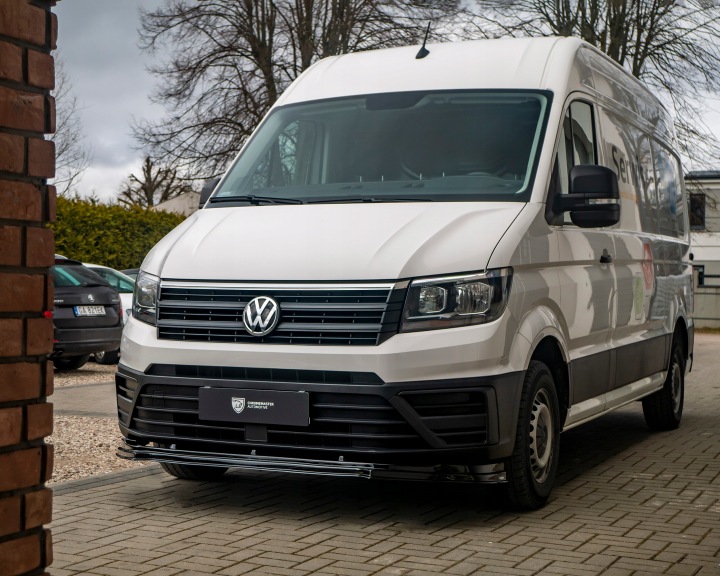 фото №9, Накладка бампера спойлер volkswagen crafter 2 2017+