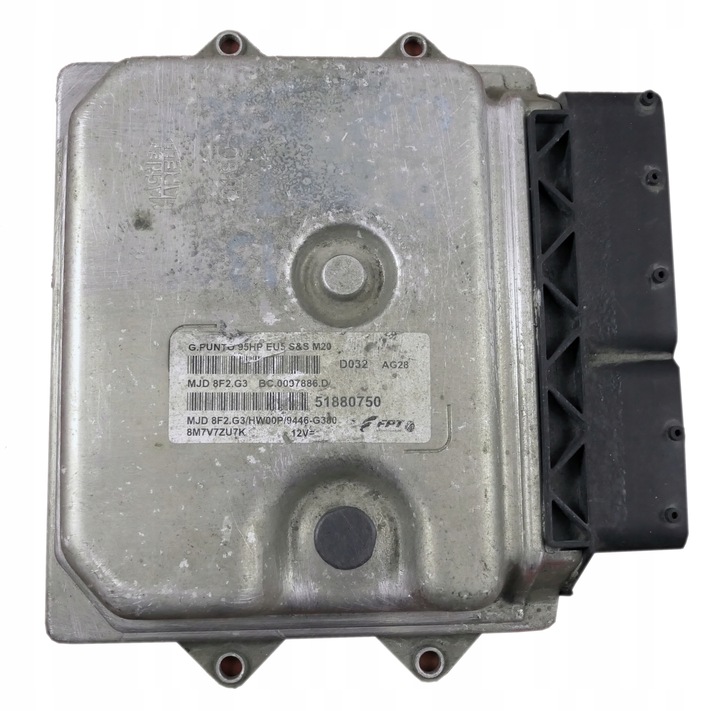 фото №1, Блок керування fiat grande punto 1.3jtd 51880750 mjd8f2