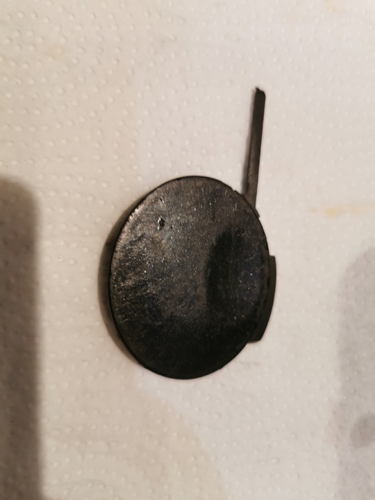 фото №1, Opel corsa d заглушка фаркоп бампера перед z21c 13179944 чёрная