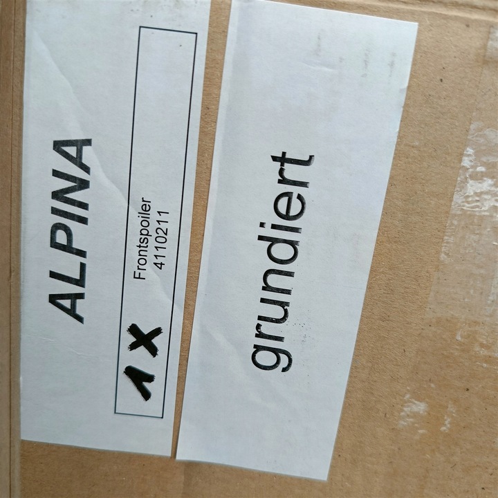 фото №12, Накладка бампер перед alpina b3 d3 g20 g21 4110211