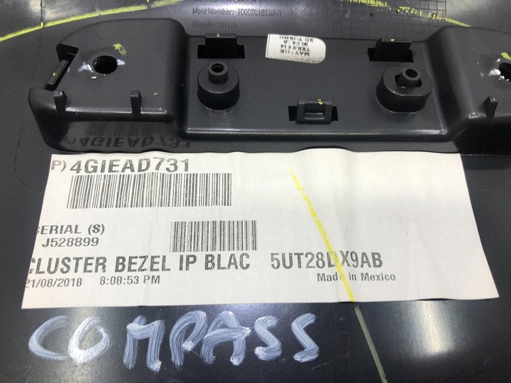 фото №9, Рамка корпус спидометра jeep compass ii 5zt67trmaa